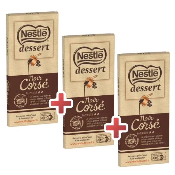 Chocolat dessert noir Corsé à 65% - Nestlé