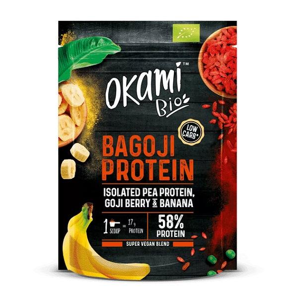 Poudre protéinée bio avec Baies de goji - OKAMI