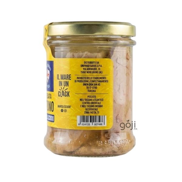 Filets de thon PINNE GIALLE, 180g - MARCA SCUDO GENOVA