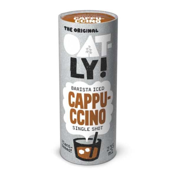 مشروب الشوفان باريستا كابوتشينو مثلج، 235 مل - OATLY