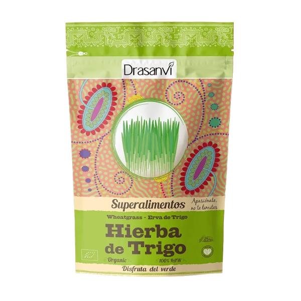 Herbe de blé ( wheatgrass ) bio , 125g - عشبة القمح - DRASANVI