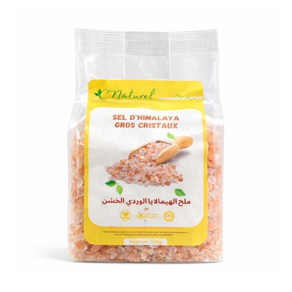 ملح الهيمالايا الوردي الخشن - C'Natural