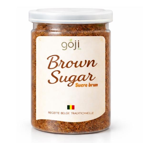 Sucre brun couplet, 500g - GOJI.MA