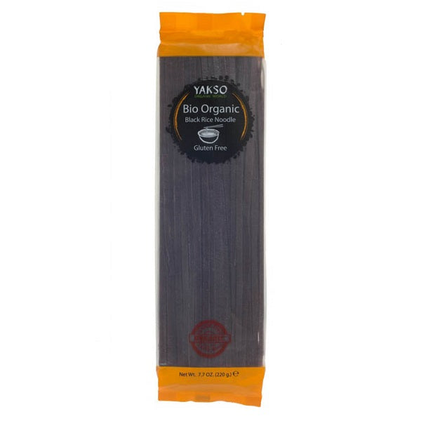 Nouilles de riz noir BIO, 220g - YAKSO
