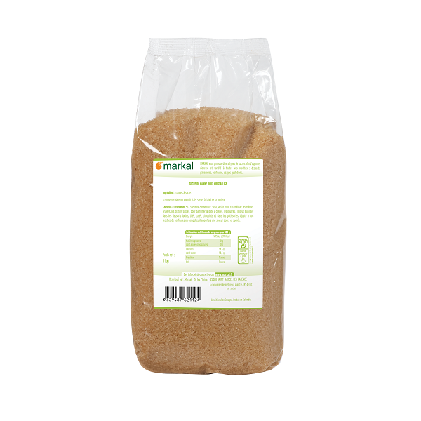 Sucre de canne roux BIO - Markal