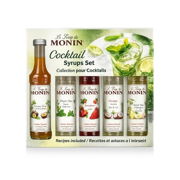 Coffret sirop pour Cocktails (5 x 50 ml) - LE SIROP DE MONIN