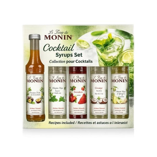 Coffret sirop pour Cocktails (5 x 50 ml) - LE SIROP DE MONIN