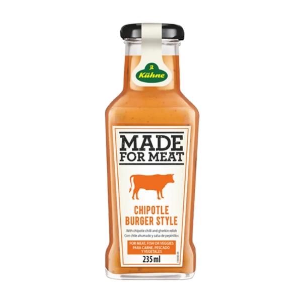 Sauce Burger Chipotle burger style, 235ml - KÜHNE