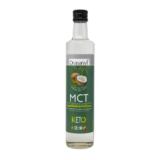 MCT Huile de Coco KETO, 500ml - DRASANVI