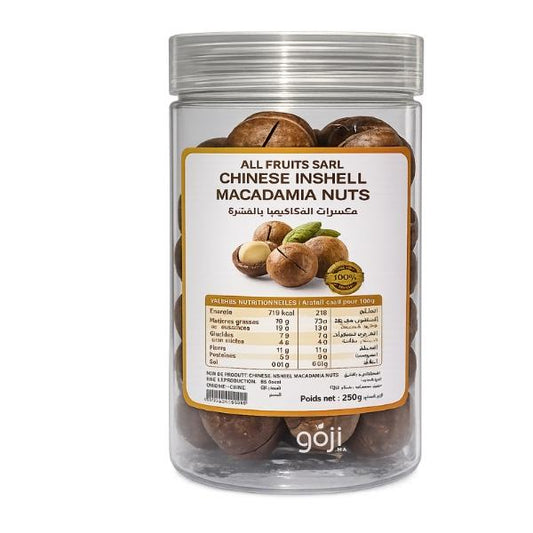 Noix de Macadamia en Coque – Coquille chinoise