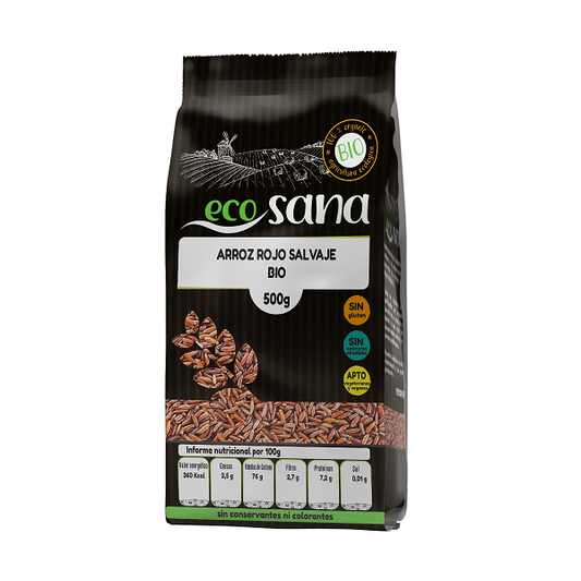 Riz Rouge BIO, الأرز الأحمر - ECOSANA