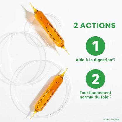 Bien-Être du Foie Bio - Hépatonic, 20 ampoules- SANTAROME BIO