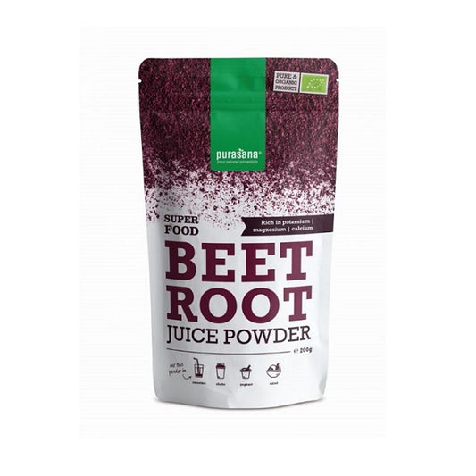 Poudre de Betteraves Rouges 200g - PURASANA Maroc vente en ligne epicerie Fine 