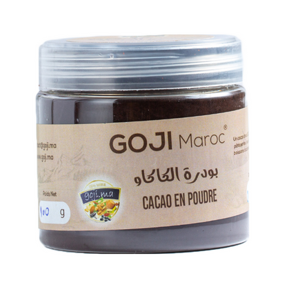 Cacao en poudre en vrac - 100% cacao - Valrhona Maroc vente en ligne epicerie Fine 