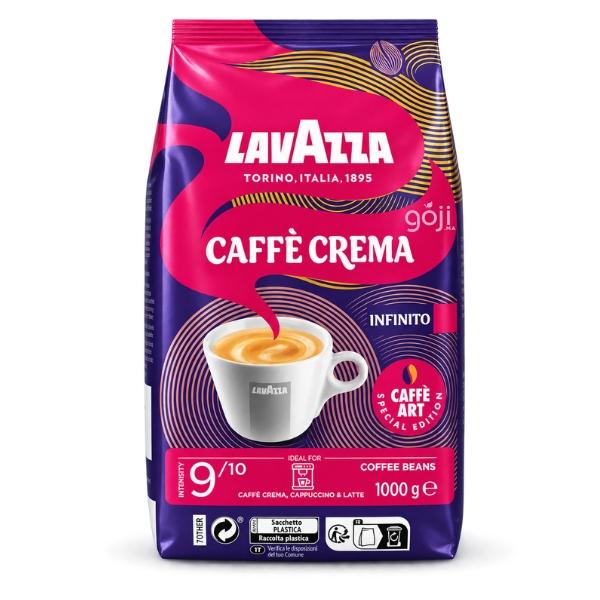 Café en Grains Caffè Crema INFINITO (9/10), 1kg - LAVAZZA