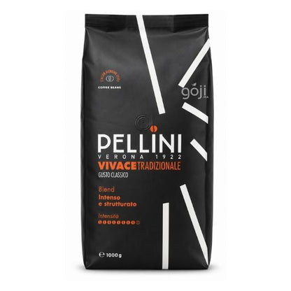 Café en graines Classique traditionnel et vivant - Pellini