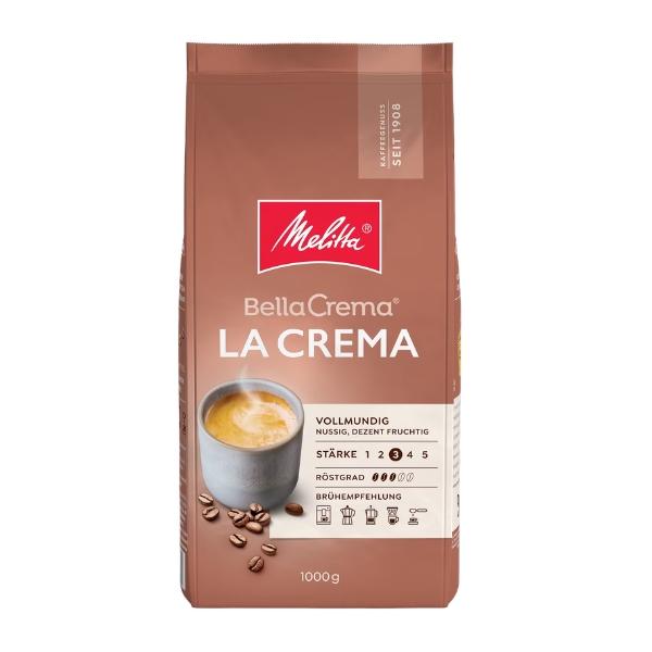 قهوة كاملة الحبوب بيلاكريما لا كريما (3/5)، 1 كجم - MELITTA