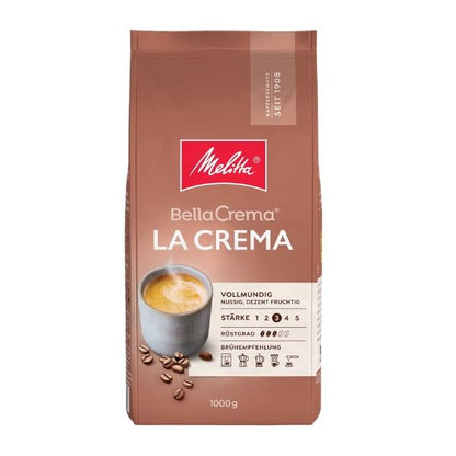 قهوة كاملة الحبوب بيلاكريما لا كريما (3/5)، 1 كجم - MELITTA