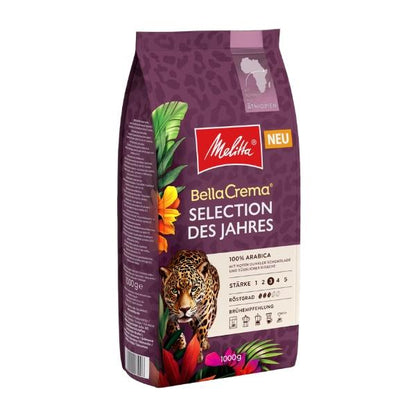 قهوة حبوب بيلا كريما سيلكشن ديس يارس (3/5)، 1 كجم - MELITTA