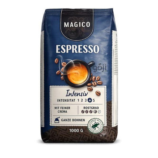 Café en grains Espresso Intensiv (4/5), 1kg - MAGICO