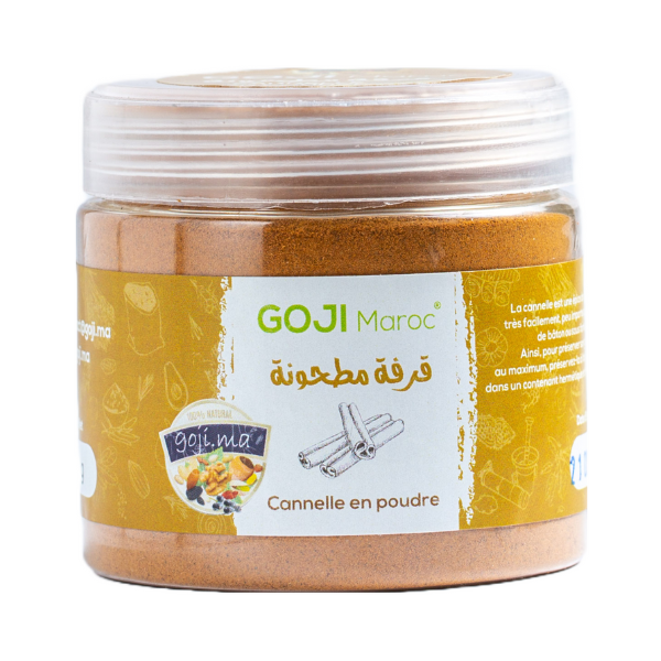 Cannelle en poudre - بودرة القرفة Maroc vente en ligne epicerie Fine 