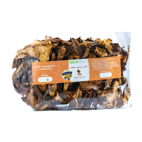 Cèpes séchés - فطر بورسيني مجفف Maroc vente en ligne epicerie Fine 