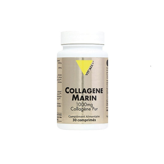 Collagène Marin Pur BIO, 30 gélules - Vital Plus Maroc vente en ligne epicerie Fine 