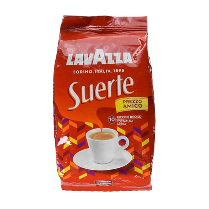 Café Suerte en grains intensité 10/10, 1kg – LavAzza