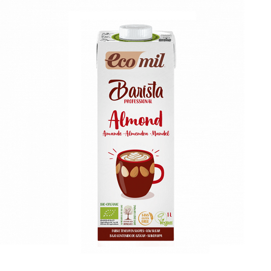 Barista Lait d’amande Bio 1L - Ecomil Maroc vente en ligne epicerie Fine 