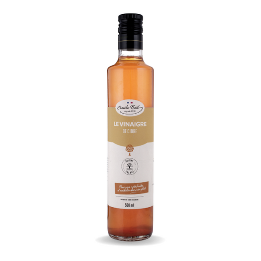 Vinaigre de cidre de pomme non pasteurisé, 50CL - EMILE NOËL
