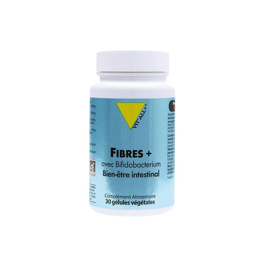 Fibres + bien-être intestinal BIO 30 gélules - Vital Plus Maroc vente en ligne epicerie Fine 