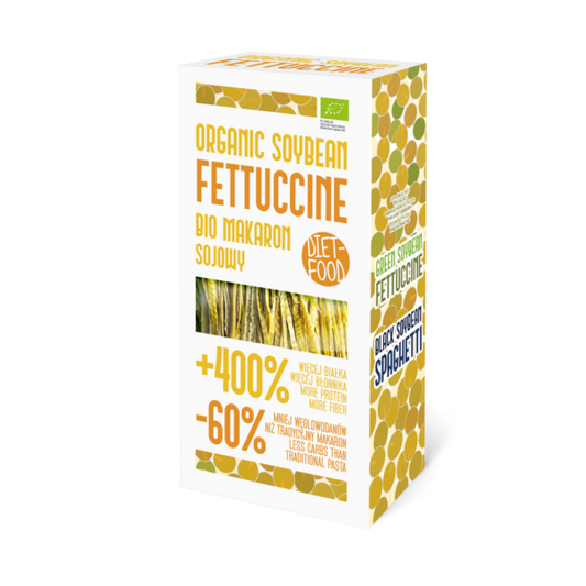 Fettuccine Soja Orange, 200g - DIET FOOD