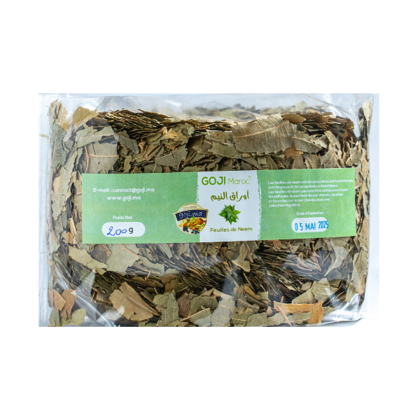 Feuilles de neem - أوراق النيم Maroc vente en ligne epicerie Fine 
