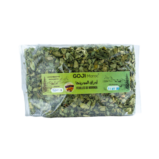 Feuilles de Moringa séchées - أوراق مورينكا جافة Maroc vente en ligne epicerie Fine 