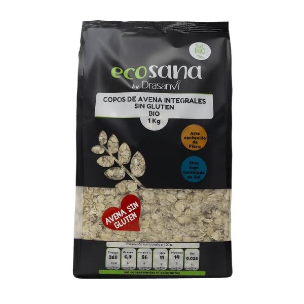 Flocons d’avoine  gros complets sans gluten bio