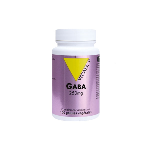 GABA 250mg BIO 100gélules - Vital Plus Maroc vente en ligne epicerie Fine 