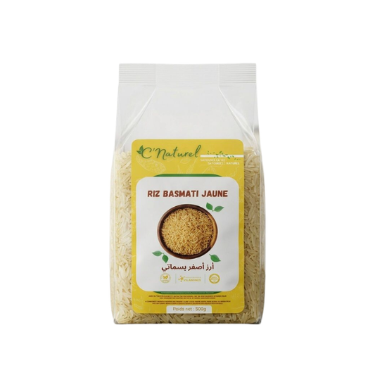riz basmati jaune,  أرز بسماتي - C'Naturel