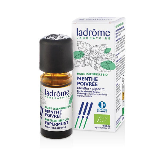 Huile Essentielle de Menthe Poivrée, 10ml - LADRÔME Maroc vente en ligne epicerie Fine 