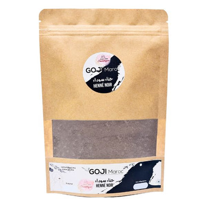 Coloration Végétale Henné Noir (100% Bio)-حناء سوداء للشعر
