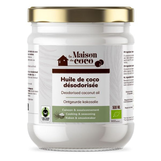 Huile de coco Cuisson et assaisonnement - LA MAISON DU COCO