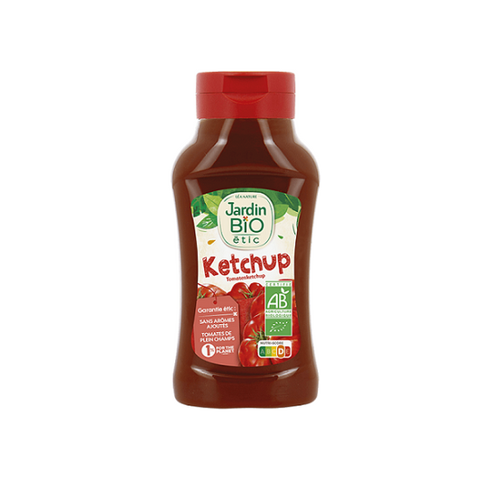 Ketchup Jardin bio 560G - Jardin bio Maroc vente en ligne epicerie Fine 