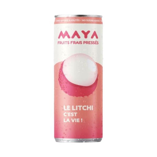 Canette Jus de Litchi, 330ml - MAYA