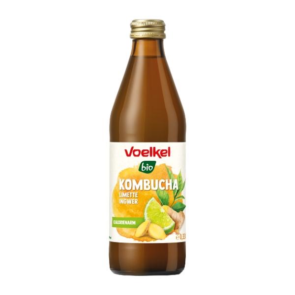 Kombucha Citron Vert & Gingembre - Voelkel