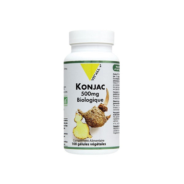 Konjac Bio 660mg 100gélules - Vital Plus Maroc vente en ligne epicerie Fine 