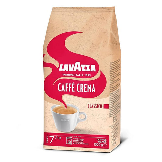 Café en grains Crème CLASSICO, 1Kg  (7/10) – LavAzza
