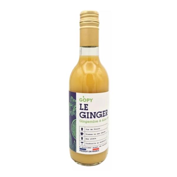 Le Ginger Aloe Vera Réduit en Sucre BIO - GOPY