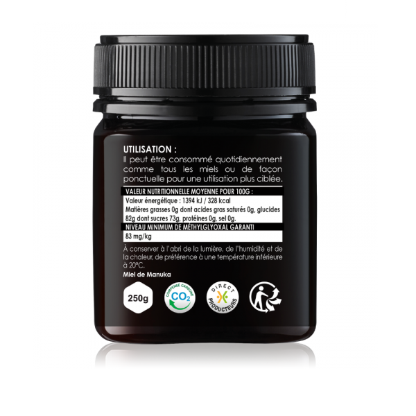 Miel de Manuka Nouvelle Zélande iaa - COMPTOIRS & COMPAGNIES