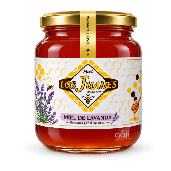 Miel de Lavande, 1kg -  عسل الخزامى  - LOS JUANES