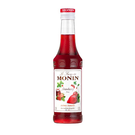 Sirop saveur Fraise - LE SIROP DE MONIN Maroc vente en ligne epicerie Fine 
