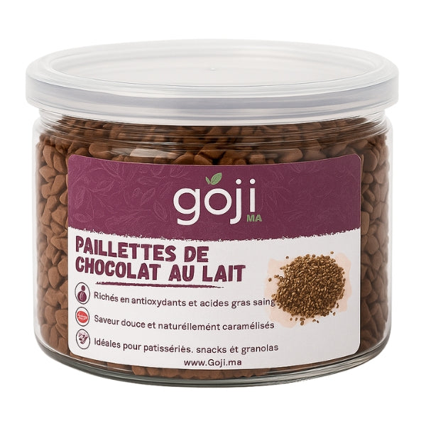 رقائق شوكولاتة بالحليب - GOJI.MA